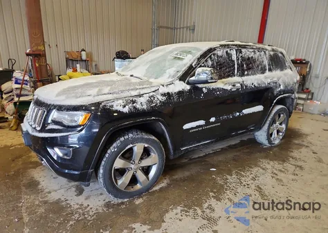 2015 Jeep Grand Cherokee Overland from USA, damaged, VIN 1C4RJFCG3FC807698